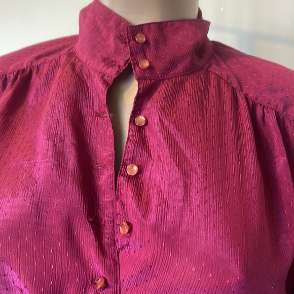 COCO of CALIFORNIA. Vintage long sleeve, buttons in front  sz 10” WOMENS DRESS - Picture 3 of 16